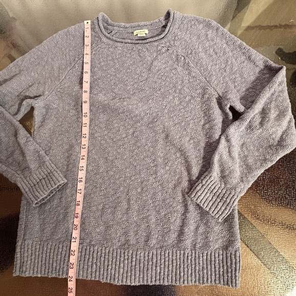 LL Bean Roll Neck Sweater Womens Medium Heritage Fisherman Outdoor Quiet Luxury - Picture 4 of 6